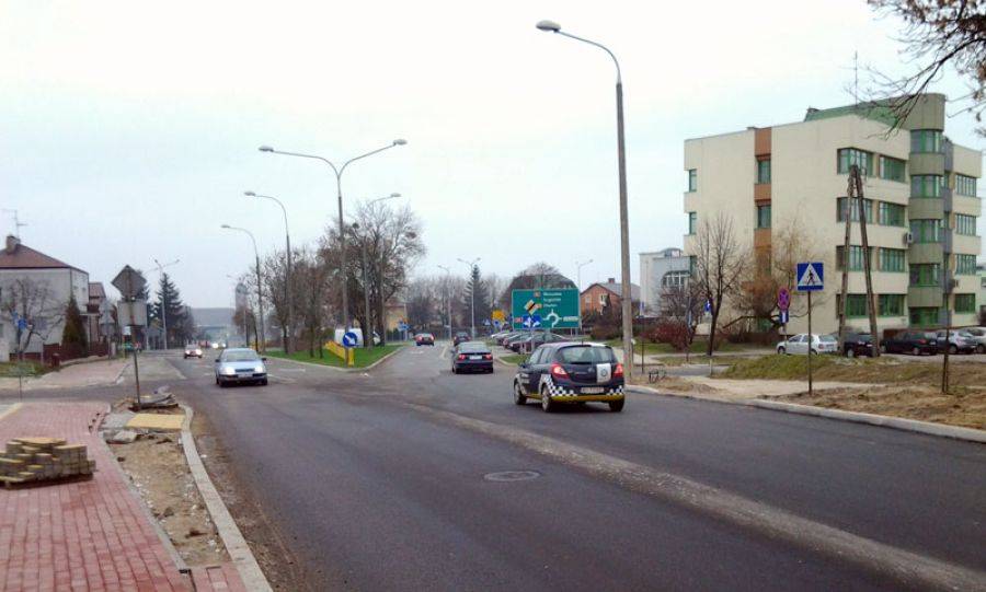 Świateł na ul. Sikorskiego już nie ma