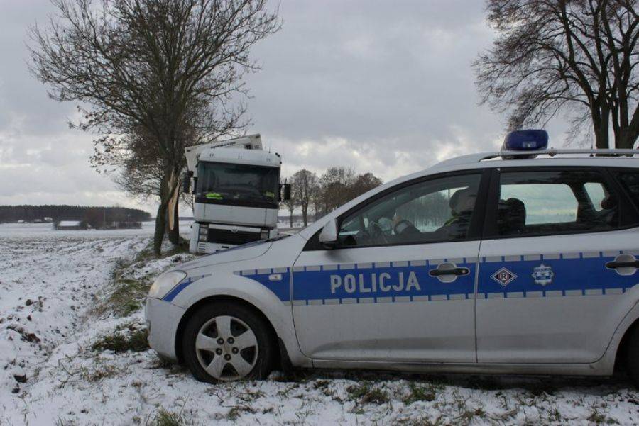 Kierowca jechal zbyt szybko [FOTO]