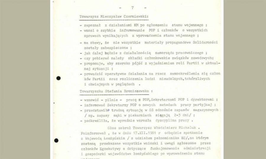 O północy rozpoczęły się aresztowania