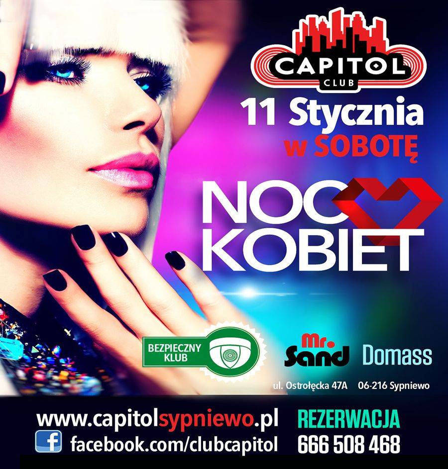 NOC KOBIET w Clubie Capitol