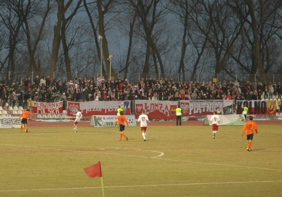 Rozróby na meczu Polska- Holandia
