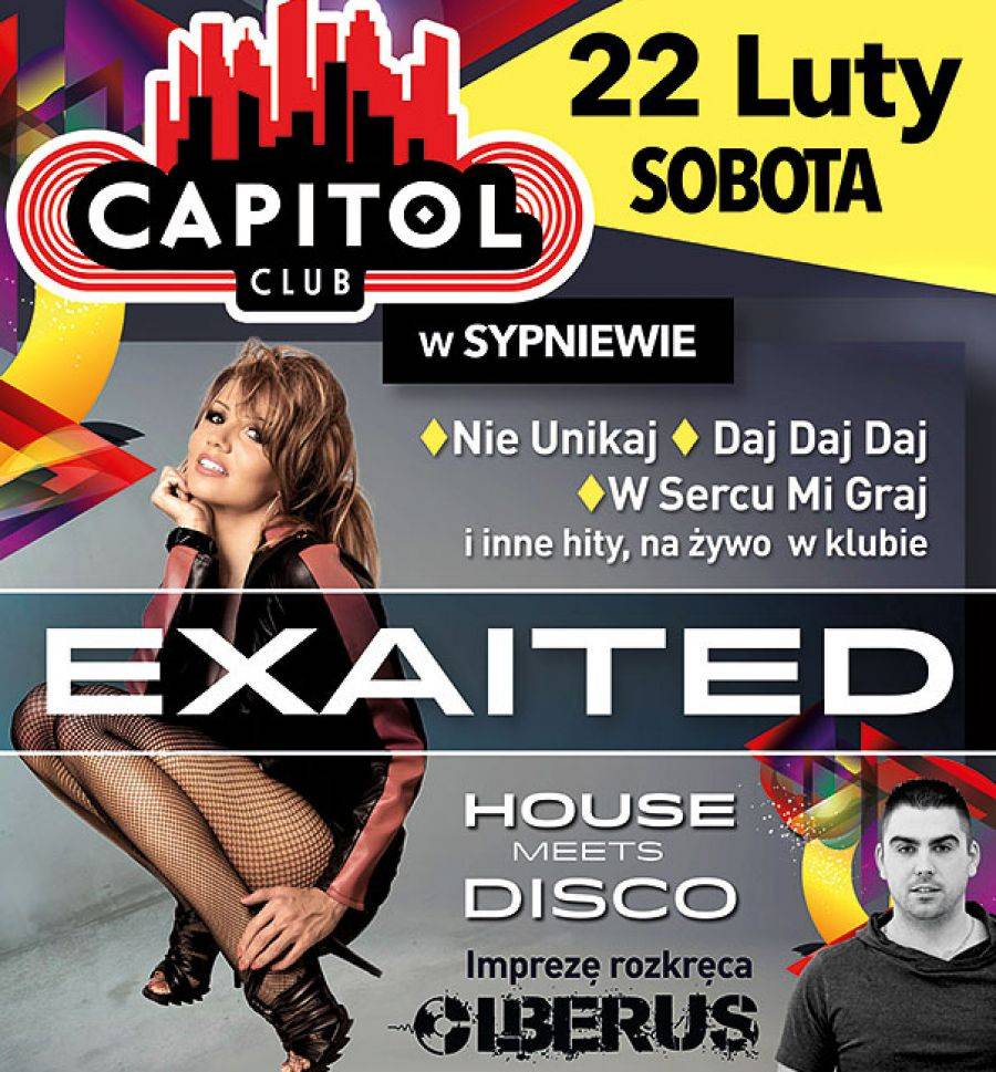 Koncert Exaited, czyli Wielka Uczta dla miłośników dla Disco Dance!