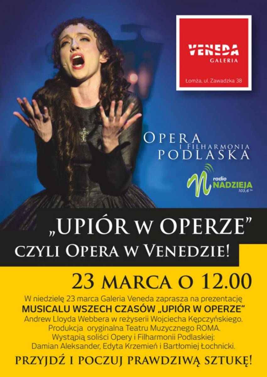 Upiór w... Venedzie. Zobacz koniecznie!