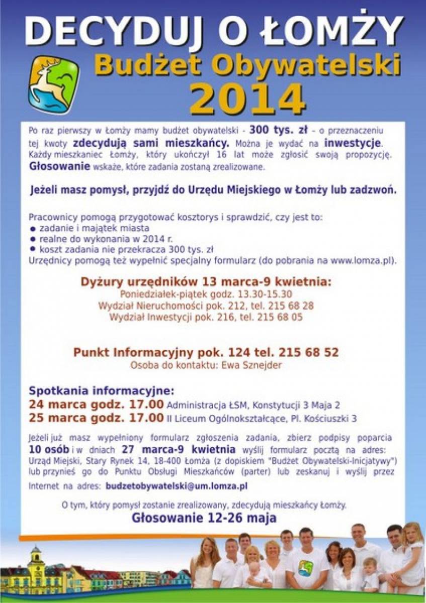 Pomysły na wydanie 300 tysięcy już są. Urzędnicy pomogą przygotować wnioski.
