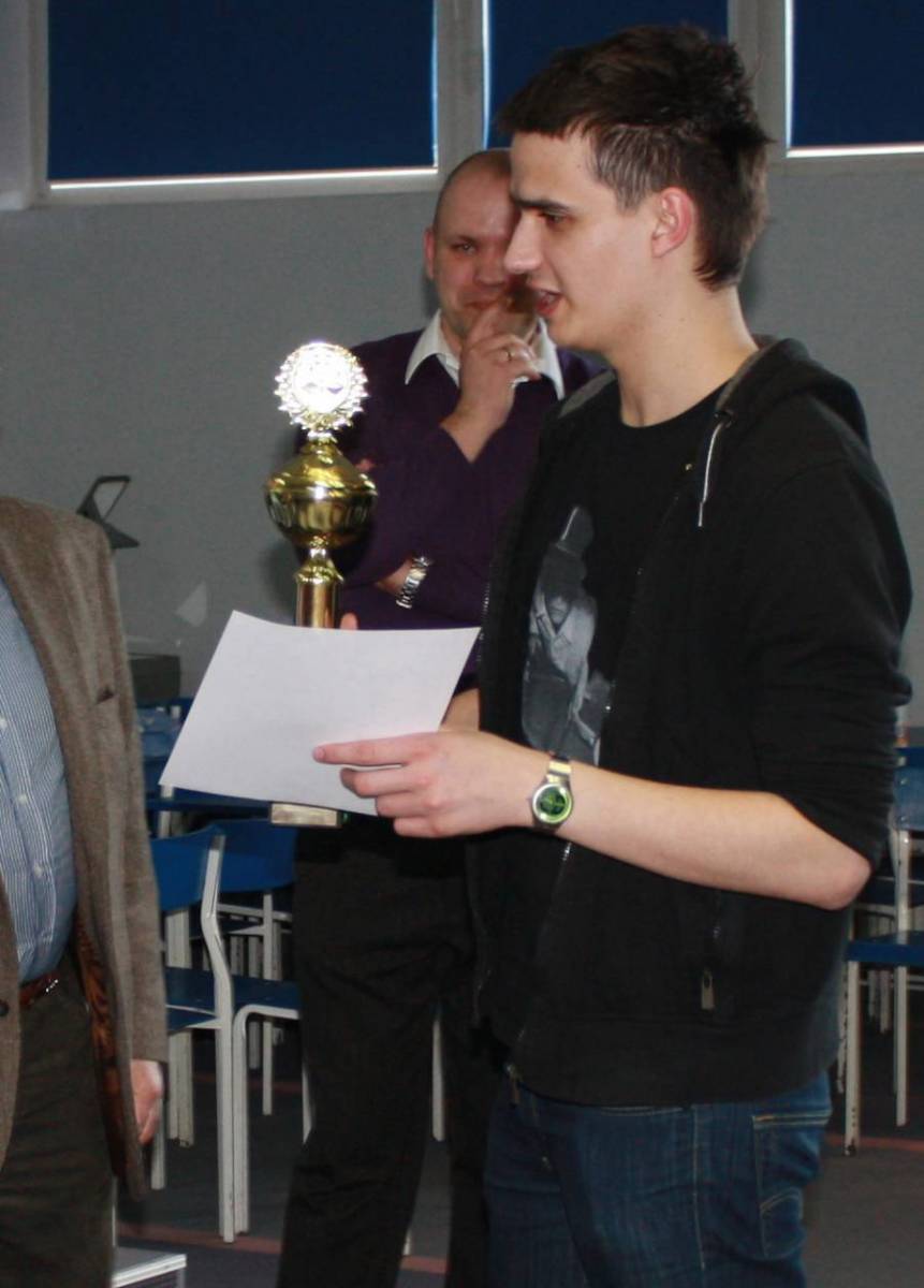 Szachy: pierwsze miejsce 