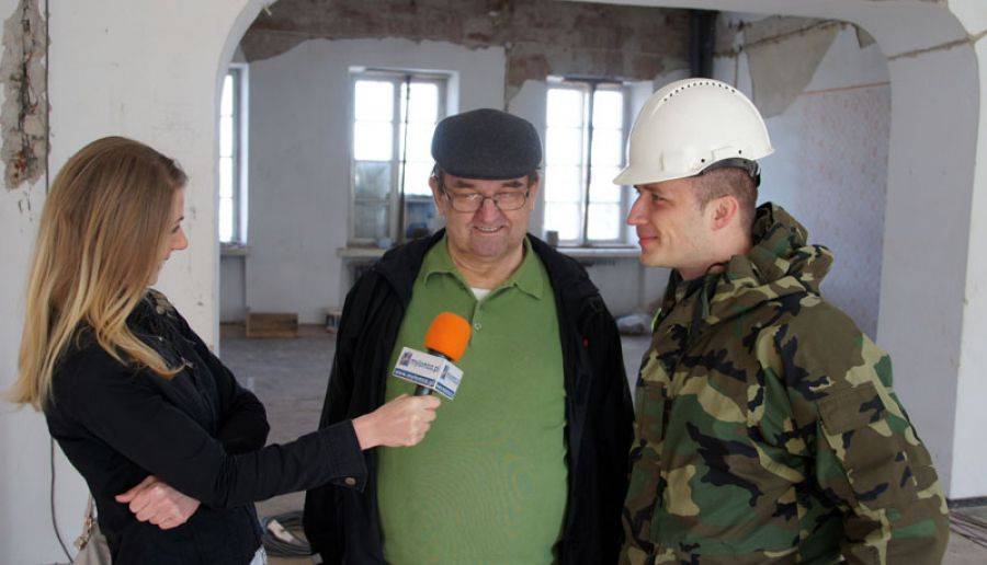 Wejście do tuneli pod Łomżą odkryte. Tajemnicę krył Domek Pastora. [VIDEO]