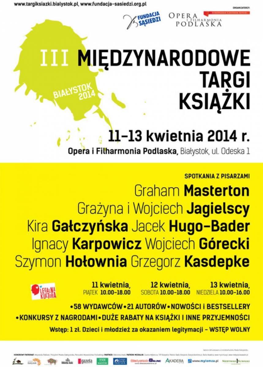 Największe na wschód od Wisły targi książki ruszają. Znajdź czas na odwiedzenie Białegostoku.