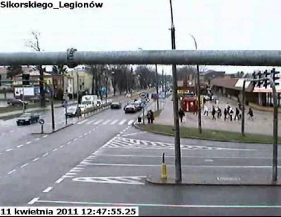 Karambol w Łomży. ZAPIS Z MONITORINGU