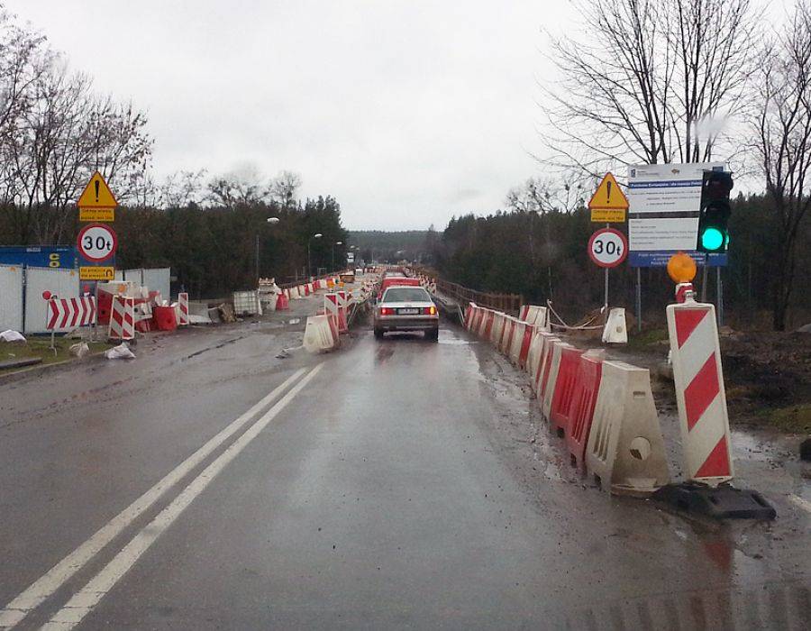 Znowu zamkną most w Nowogrodzie