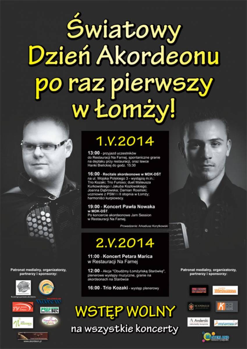 Akordeonowe jam session na Starówce