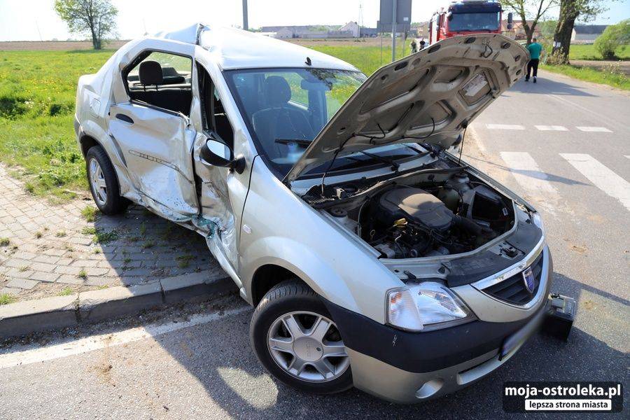 Wypadek grupy turystów pod Łomżą [FOTO]