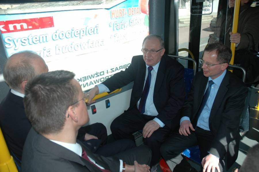 Jazda próbna, czyli wesoły autobus. FOTORELACJA
