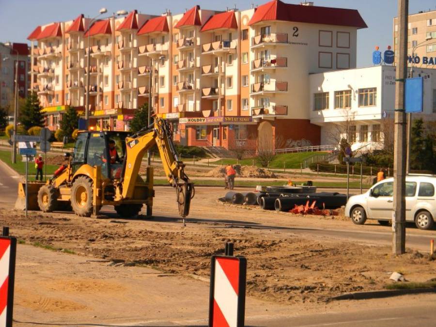 Rondo Solidarności zamknięte