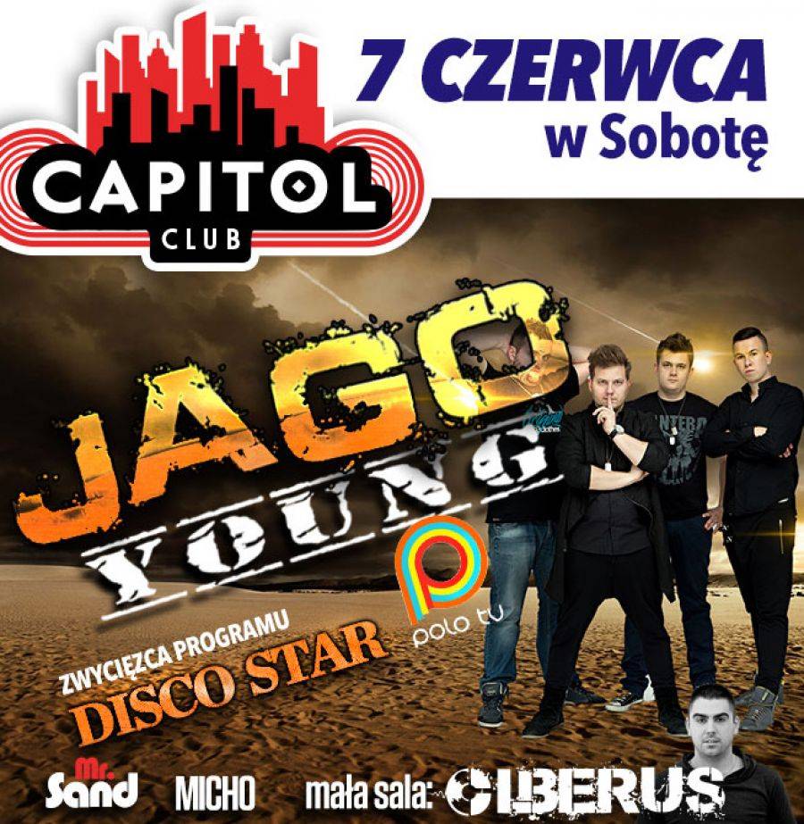 JAGO YOUNG wystąpi w Clubie Capitol! [VIDEO]