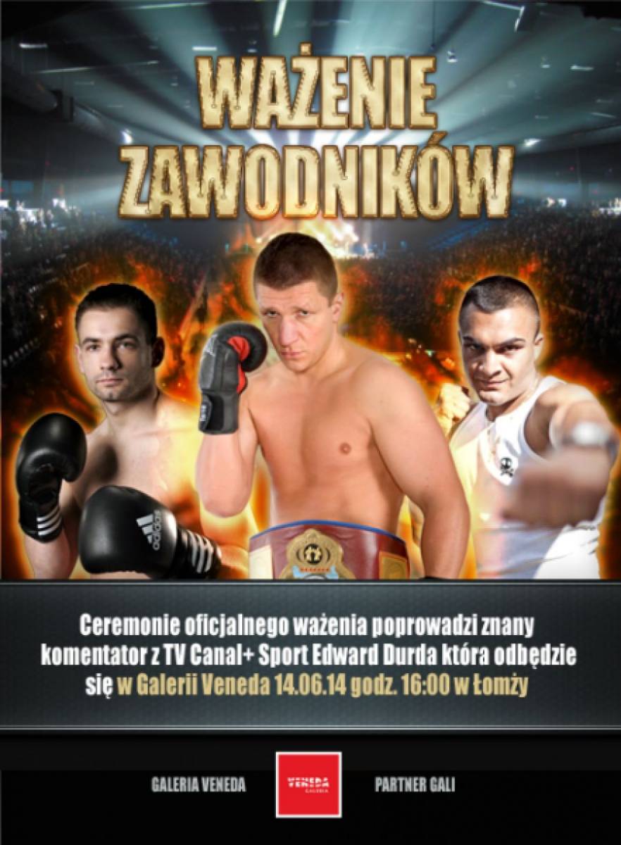 Najlepsi bokserzy będą ważeni w Venedzie. Możesz wygrać bilety na galę! 