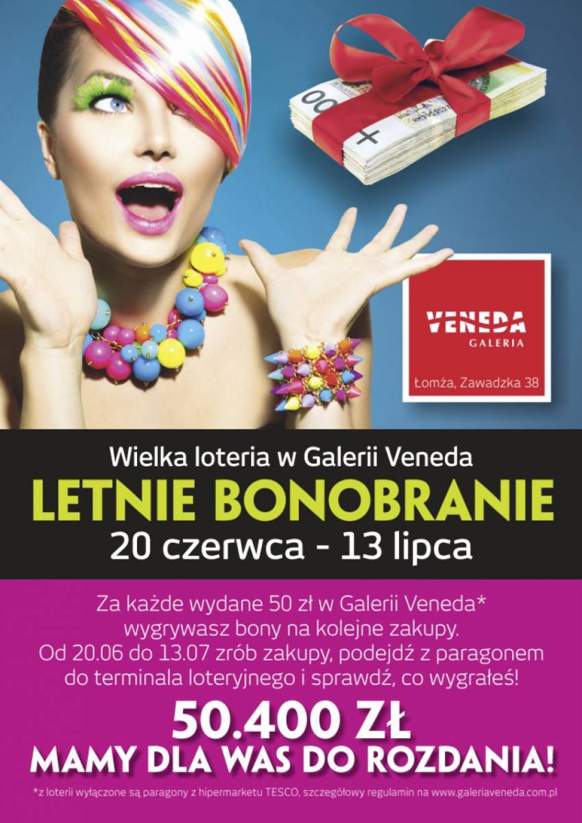Ponad 50 tys. złotych do wygrania. Veneda rozdaje talony.