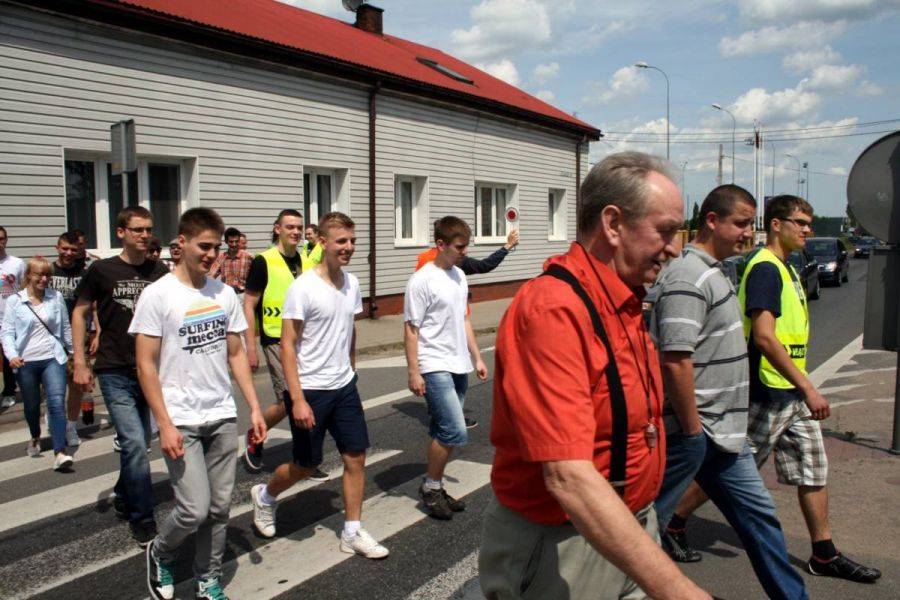 Trasa sprawdzona, porządkowi wyszkoleni. Pątnicy mogą ruszać.[FOTO]