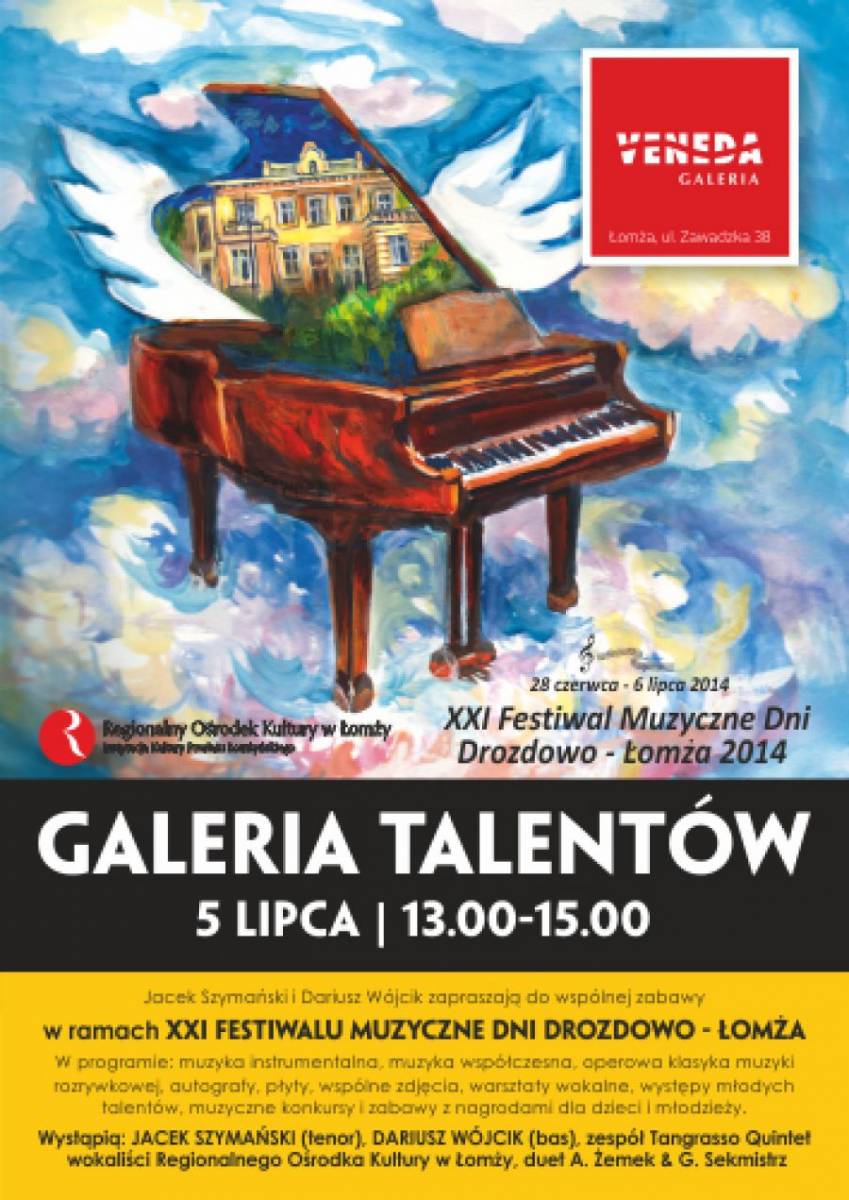 Galeria muzycznych talentów w Venedzie!