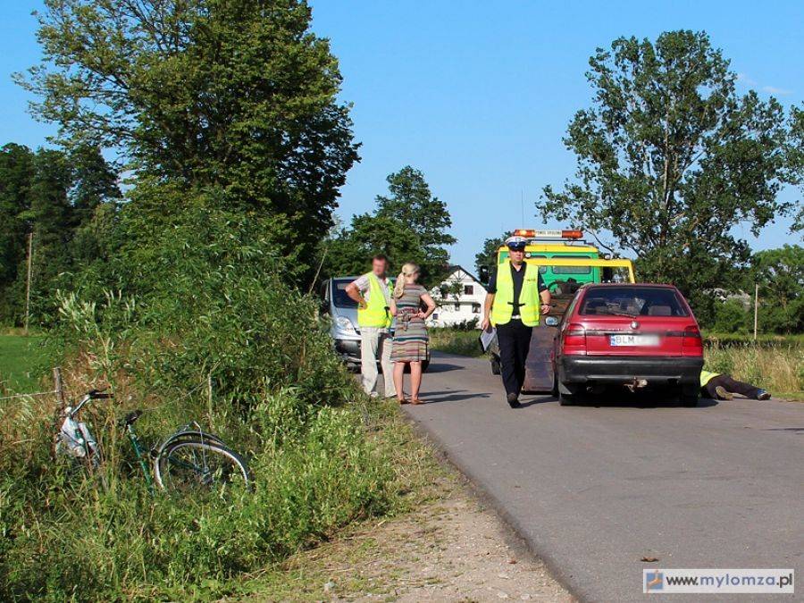 Śmiertelne potrącenie pod Kupniną. [FOTO]