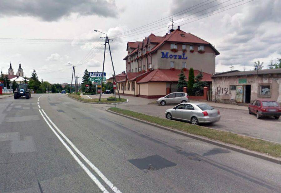 Potrącenie w Piątnicy.