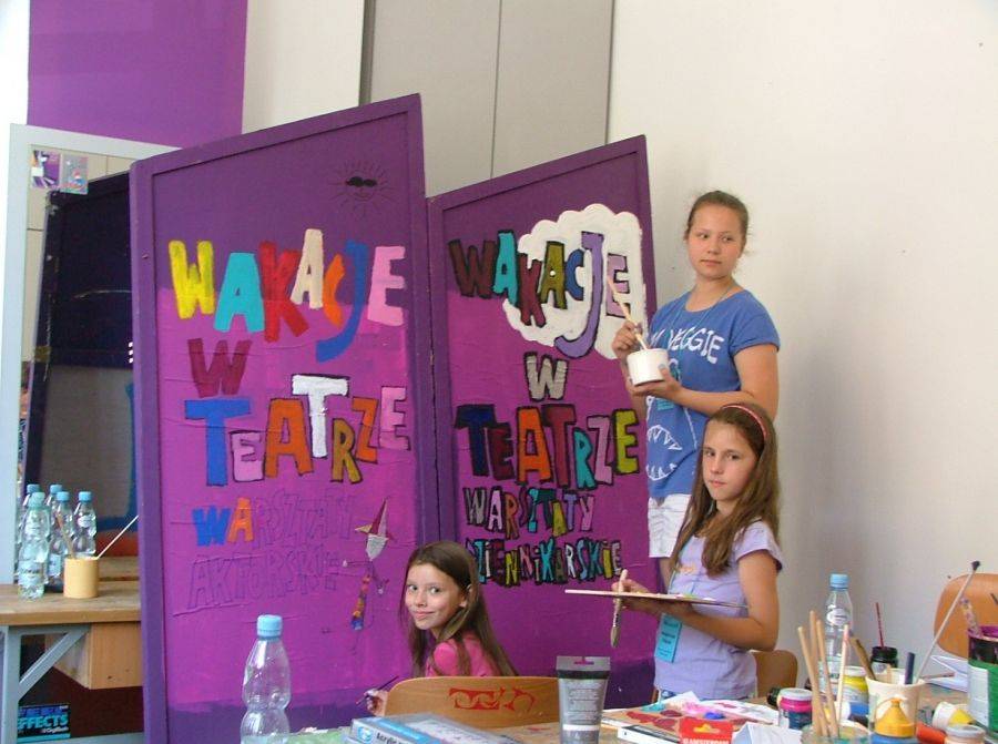 Lalki na wakacjach, czyli wakacje w Teatrze Lalki i Aktora.