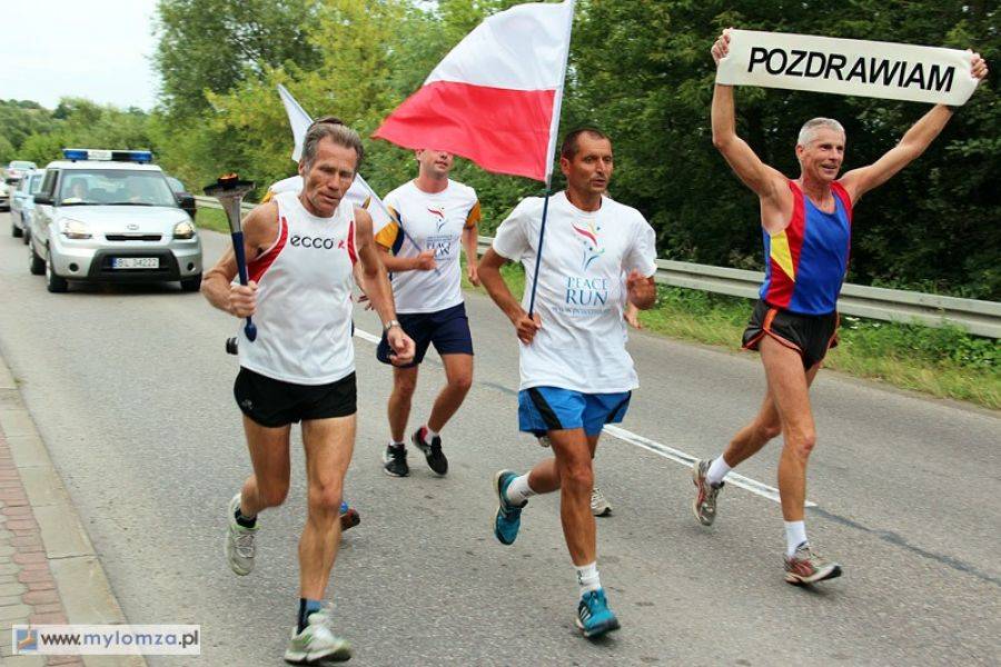 Międzynarodowy Bieg Pokoju zagościł w Łomży [FOTO]