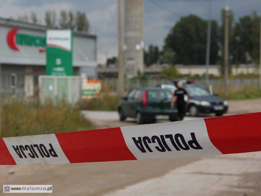 Alarm bombowy w łomżyńskim Eurocash