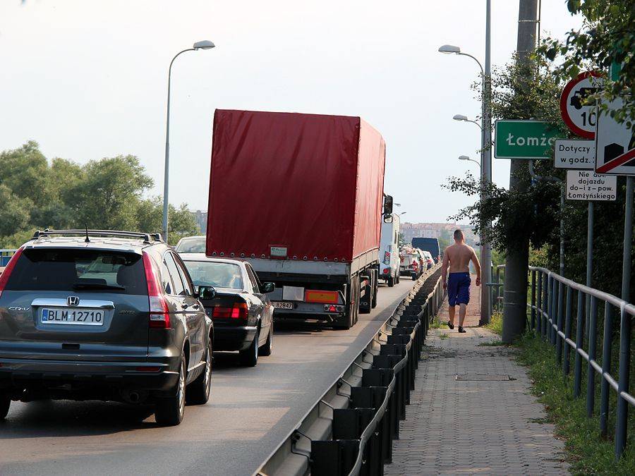 Po weekendzie Łomża znowu zakorkowana...
