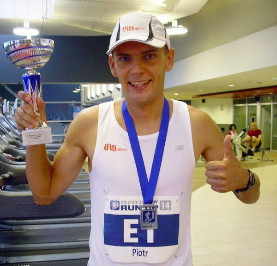 Piotr Łobodziński najlepszy w Millennium Tower Run Up