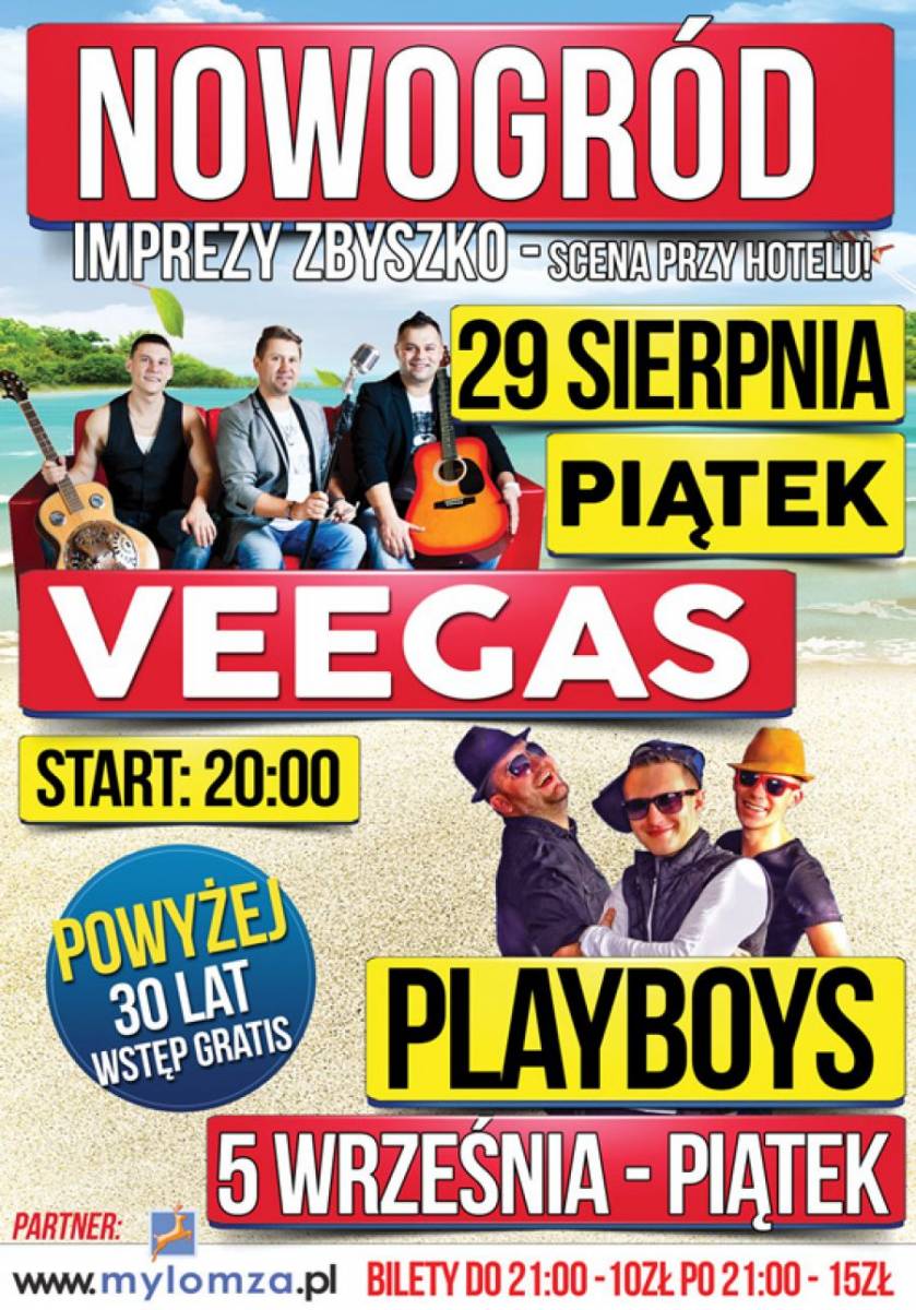 Gorące pożegnanie lata już w ten piątek w Hotelu Zbyszko w Nowogrodzie.