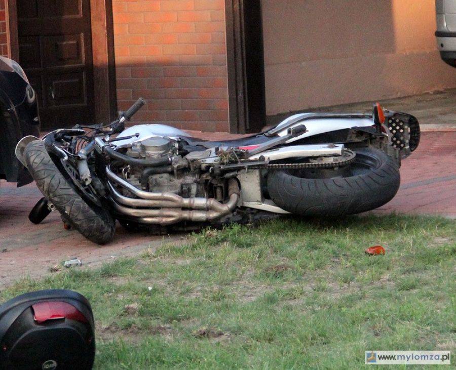 Łomża: Śmiertelny wypadek motocyklisty [FOTO]