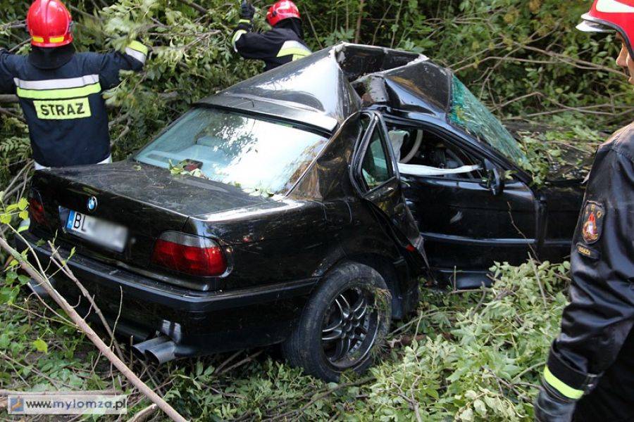 Piątnica: Wypadek podczas wyprzedzania [FOTO]