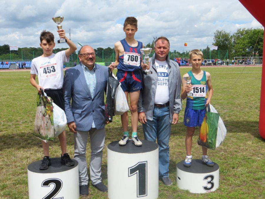 Sukces młodego lekkoatlety z Łomży