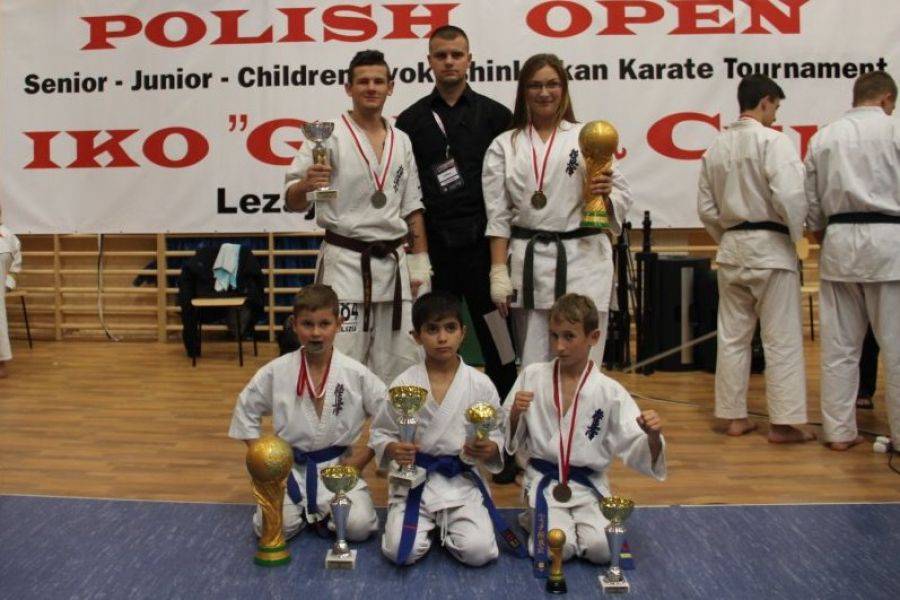 Karatecy z medalami Polish Open IKO Galizia Cup