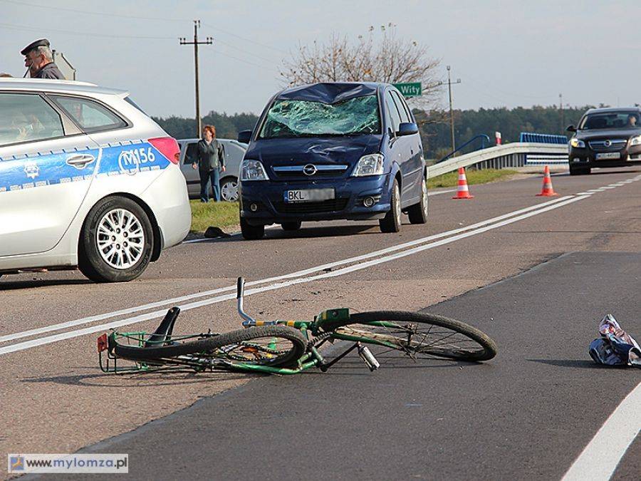 Śmiertelny wypadek w okolicach Wizny [FOTO]