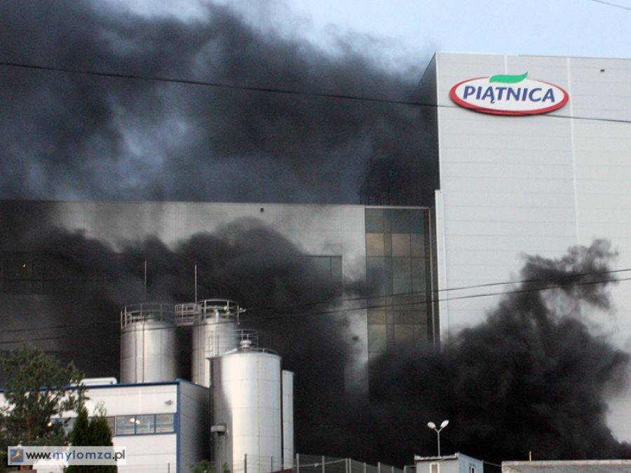 Zapaliło się w Piątnicy! [FOTO]