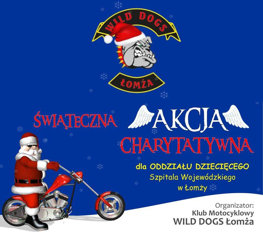 Motocyklowa brać dla dzieci na Mikołajki