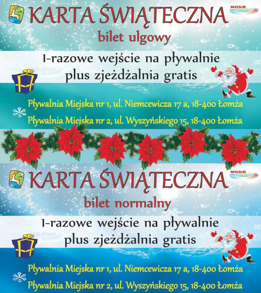KARTA ŚWIĄTECZNA MOSIR ŁOMŻA – świetny pomysł na prezent!