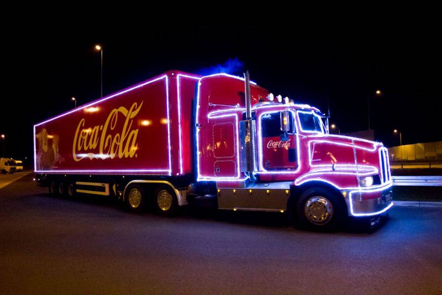 Świąteczna ciężarówka Coca-Cola zaparkuje dziś w Łomży