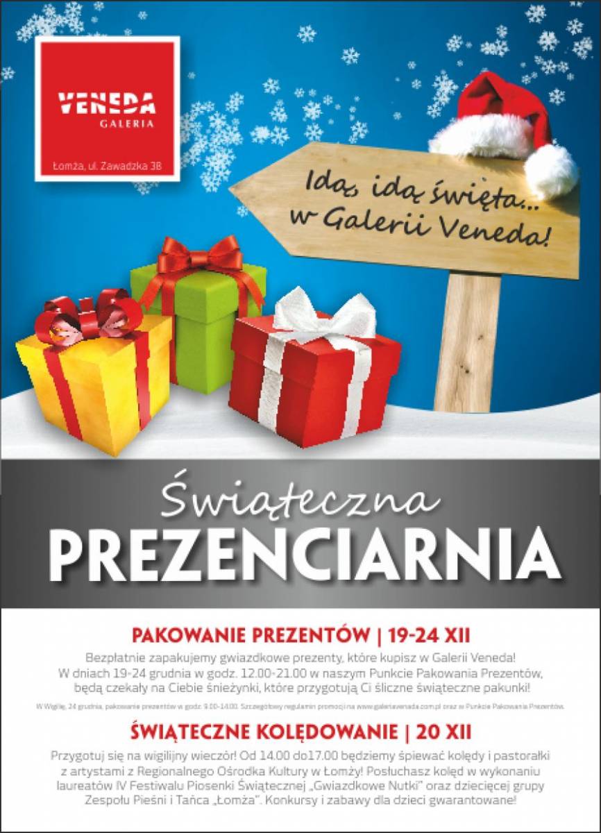 Rozśpiewane Święta w Galerii Veneda