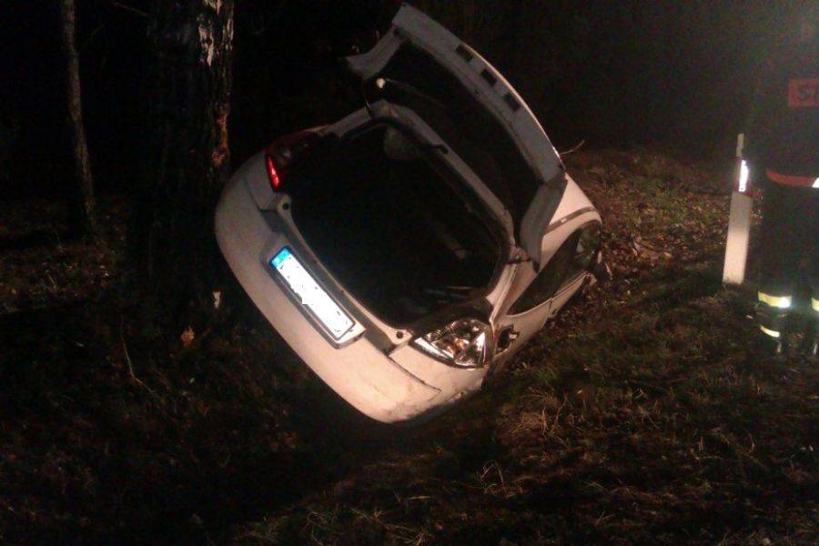I znów wypadek na drodze 645
