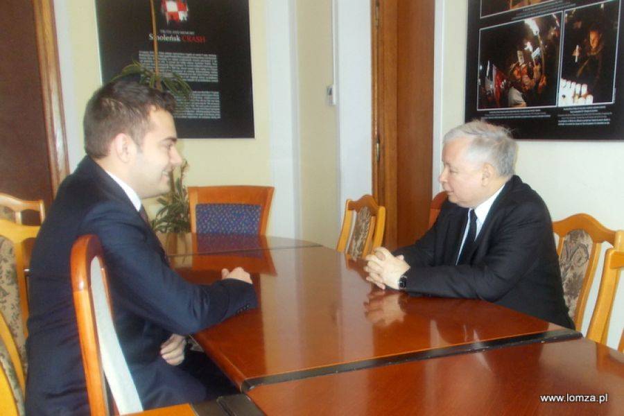 Mariusz Chrzanowski spotkał się w Sejmie z Jarosławem Kaczyńskim