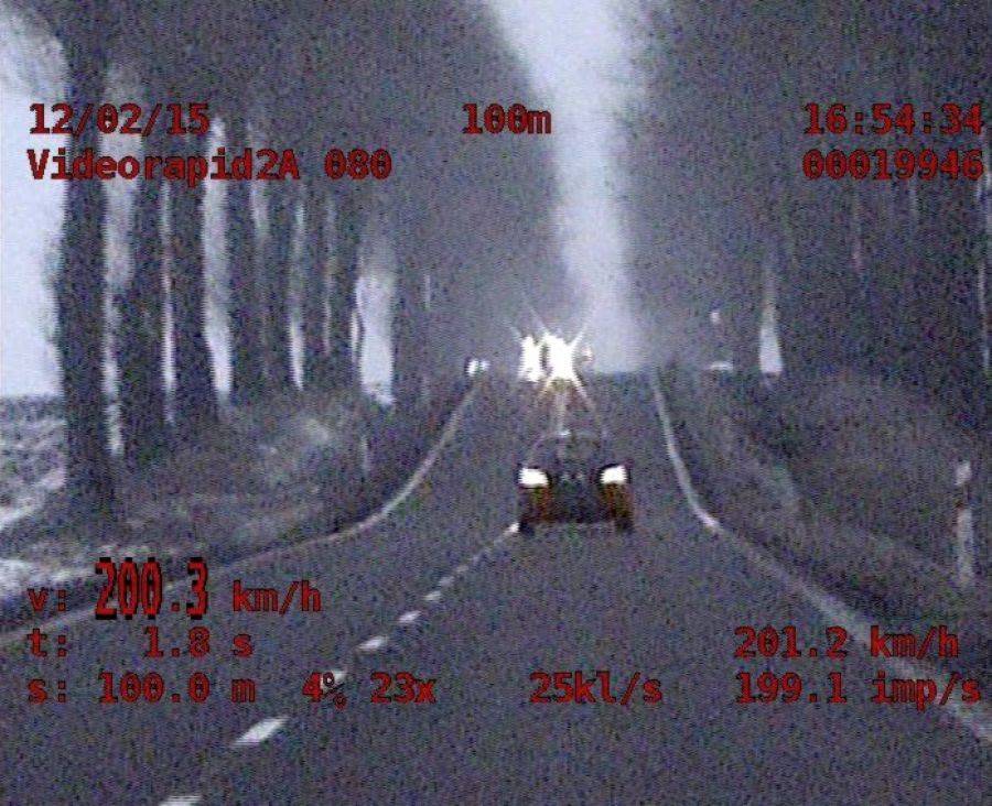 Pędził 200 km/h. Stracił prawo jazdy!