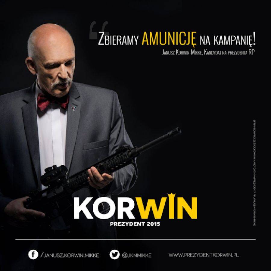 Janusz Korwin-Mikke w piątek przyjedzie do Łomży! Zbiera amunicję na kampanię?
