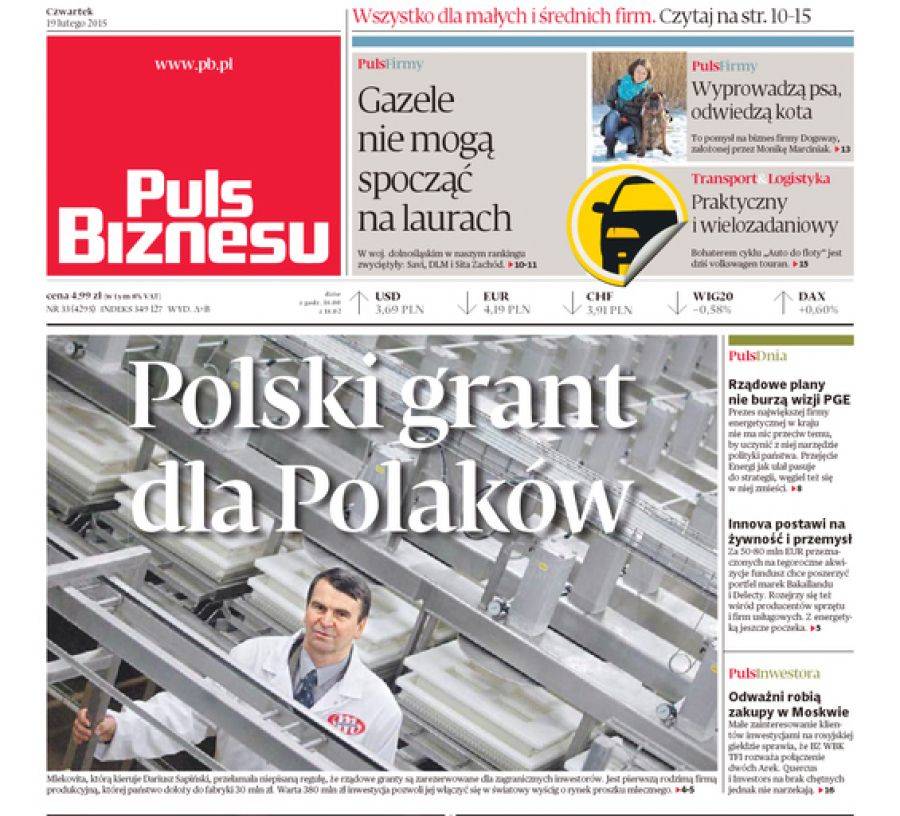 Mlekovita dostaje pokaźny grant na inwestycję. Powstanie potężna fabryka