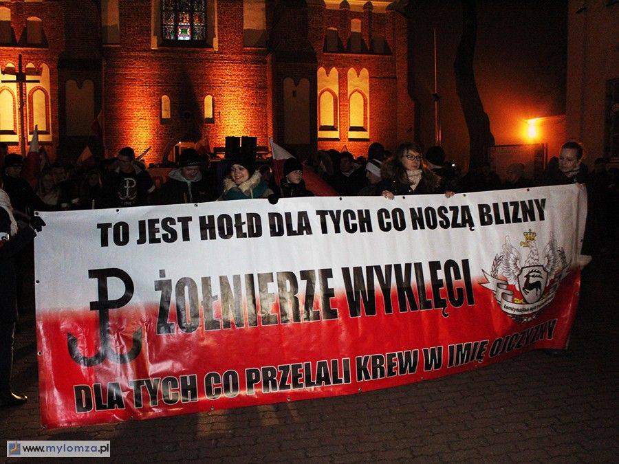 Łomża pamięta o Wyklętych [FOTO i VIDEO]
