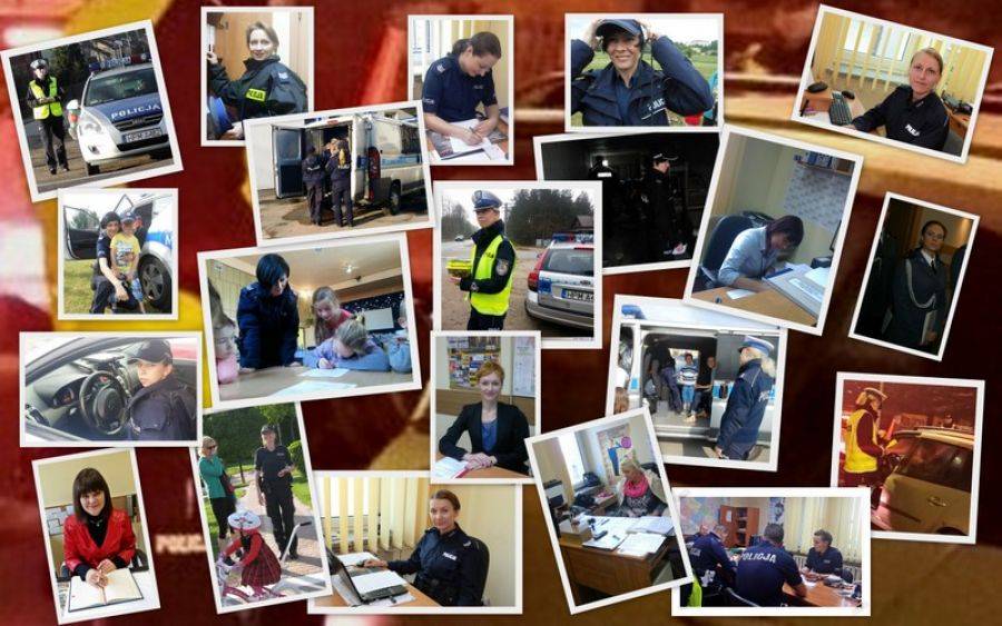 Kobiety z łomżyńskiej Policji [VIDEO]