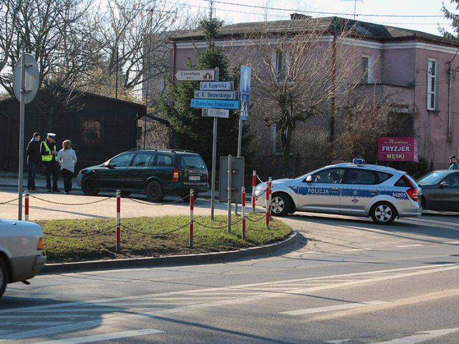 Starszy mężczyzna potrącony na Kopernika