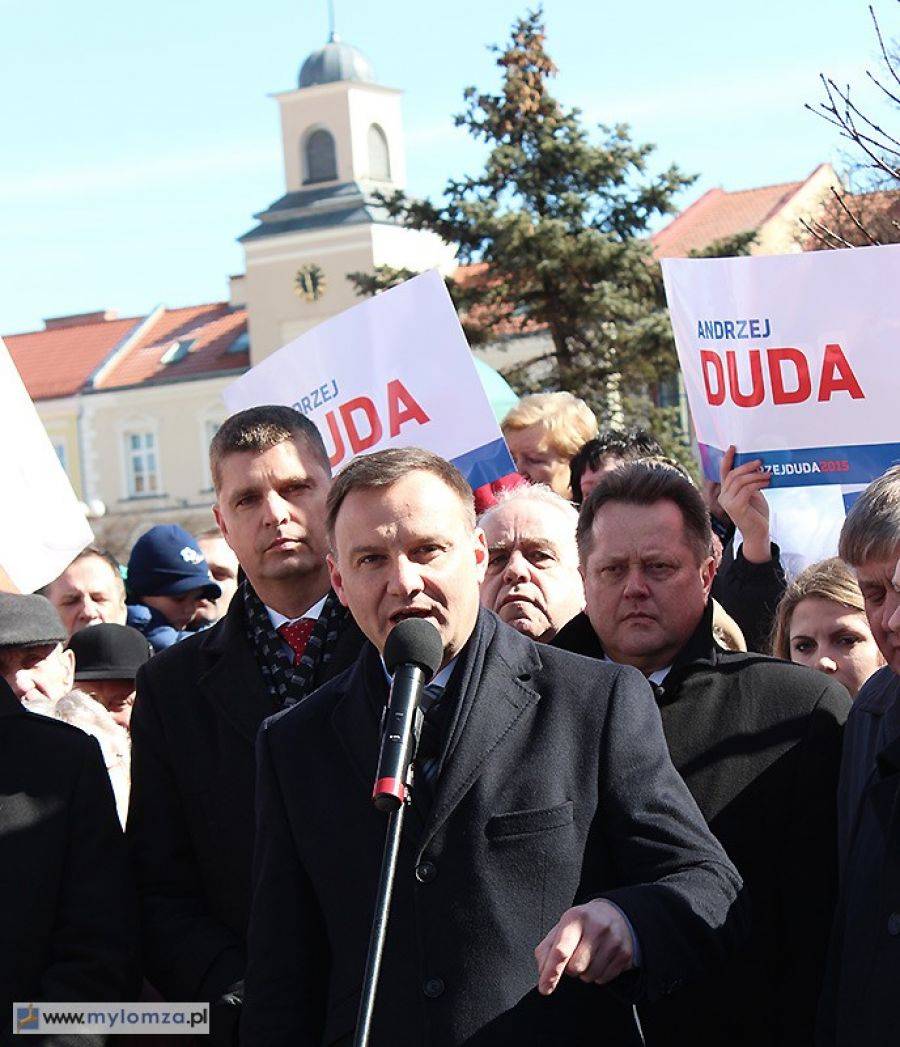 Andrzej Duda odwiedził dziś Łomżę [FOTO i VIDEO]