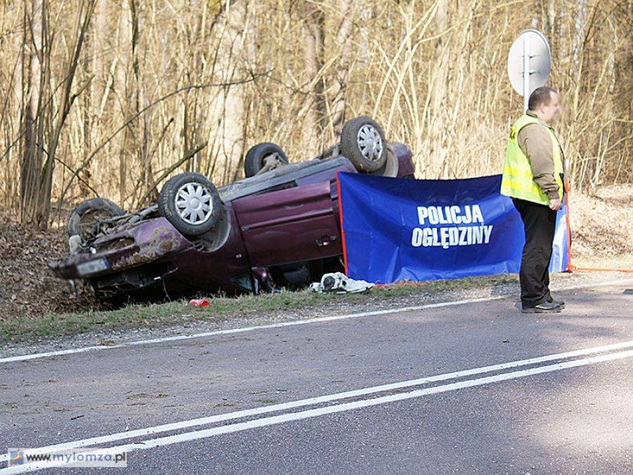 Śmiertelny wypadek pod Elżbiecinem [FOTO]